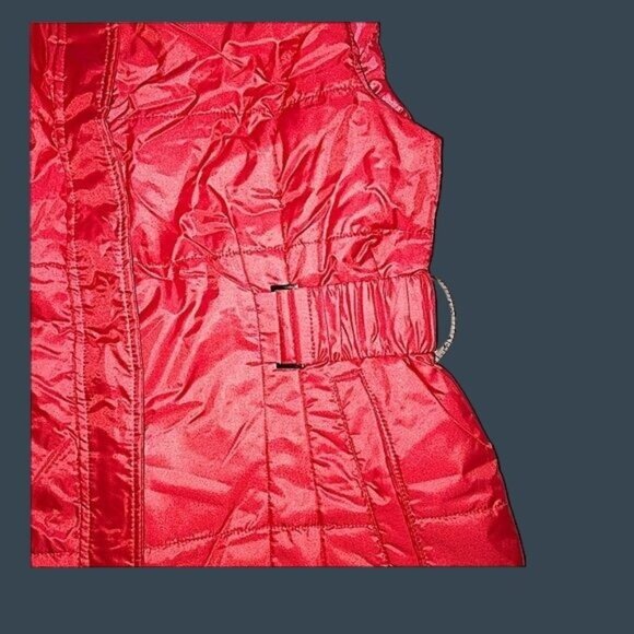 NEW YORK & COMPANY- WOMENS WARM PUFFER ZIP-UP CLOSURE PUFFER VEST SIZE MEDIUM - Picture 3 of 6